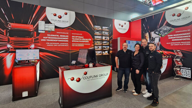 Die Expertinnen und Experten von COUPLINK auf der Messe